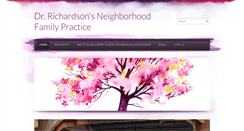 Desktop Screenshot of drrichardsonsnfp.org